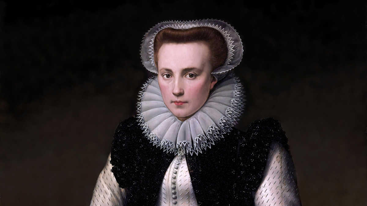 Elizabeth Bathory Portrait, 1580, when she was only twenty-years-old (Digitally altered from the original). She lived by many names, and held many titles. But, these details are for the readers of my books, which are mostly about the enigmatic Countess Elizabeth Bathory pictured above - the reason she is featured on all my book covers.