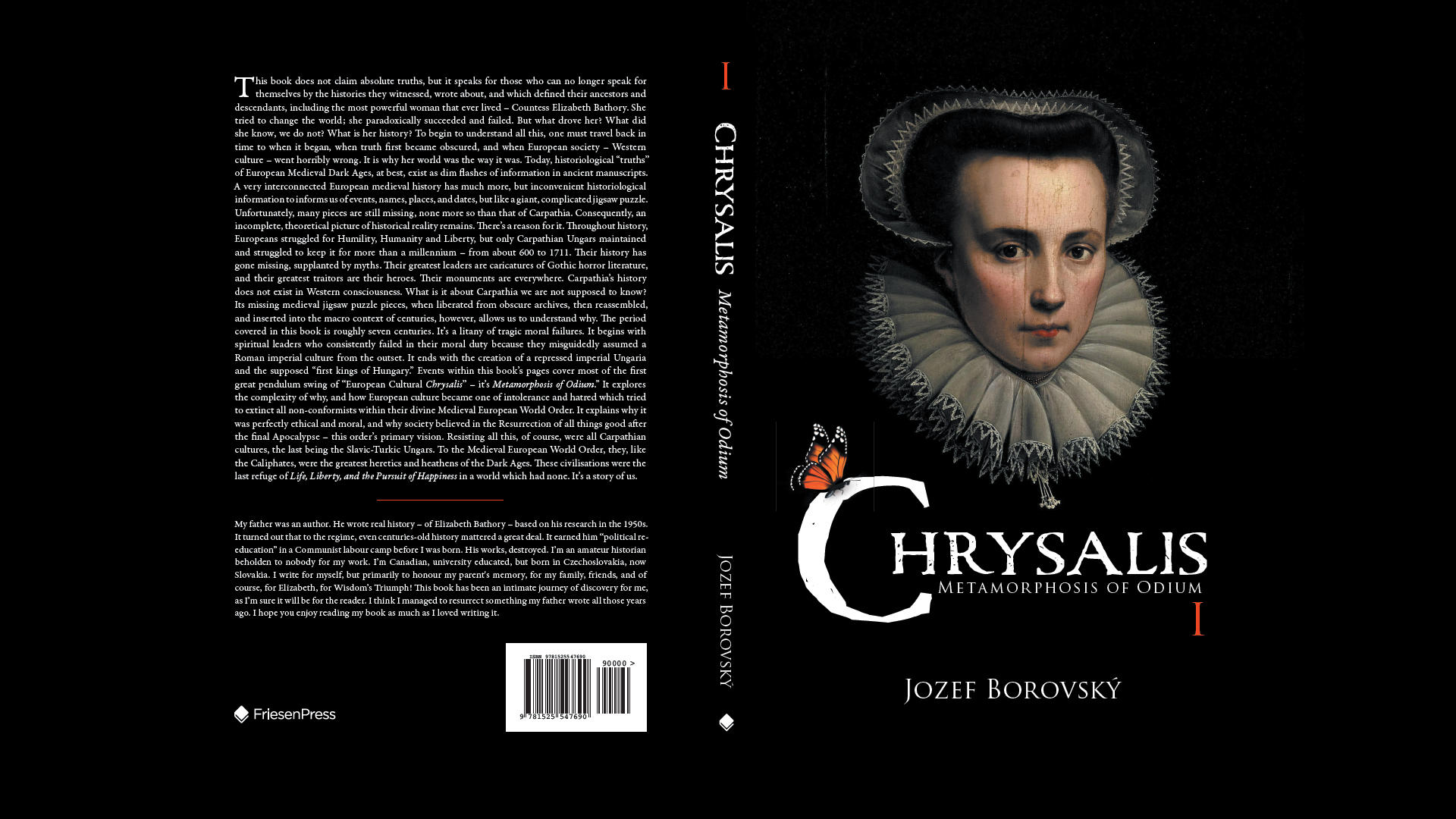 Chrysalis I: Metamorphosis of Odium - Cover, Front, Spline, Back