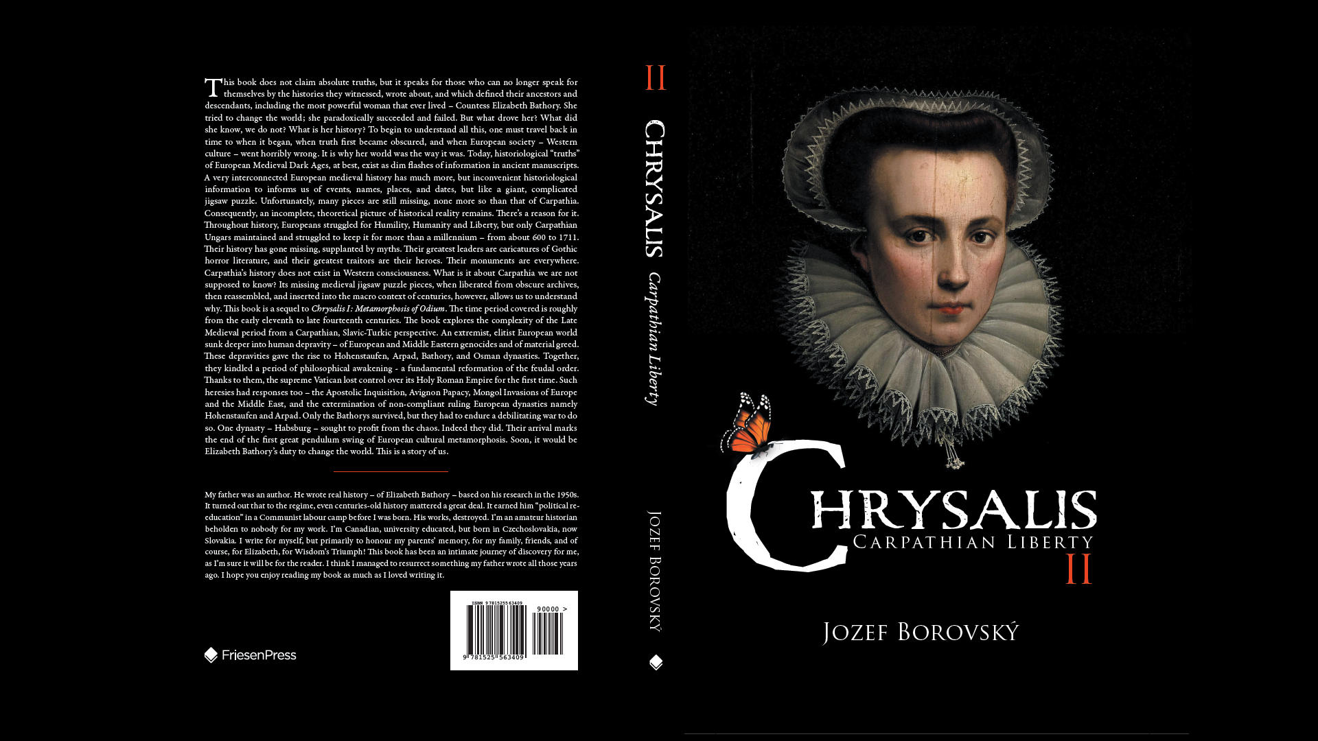 Chrysalis II: Carpathian Liberty - Cover, Front, Spline, Back